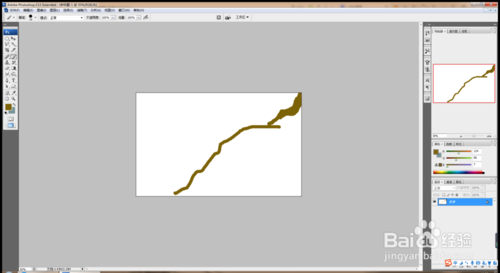 如何用PS设计梅花树？