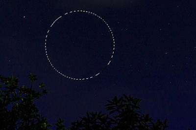 PS绘制画月亮特效方法一览