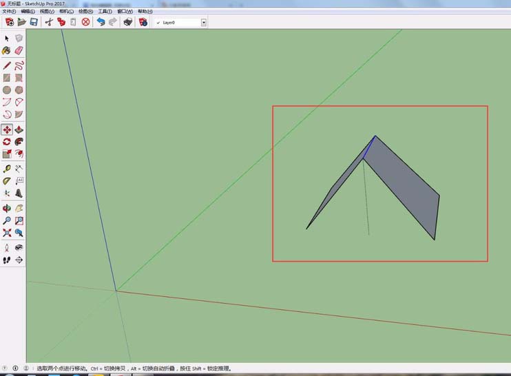 草图大师怎么建三角坡 建三角坡模型方式一览