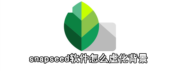 snapseed软件如何虚化背景_snapseed虚化背景步骤分享