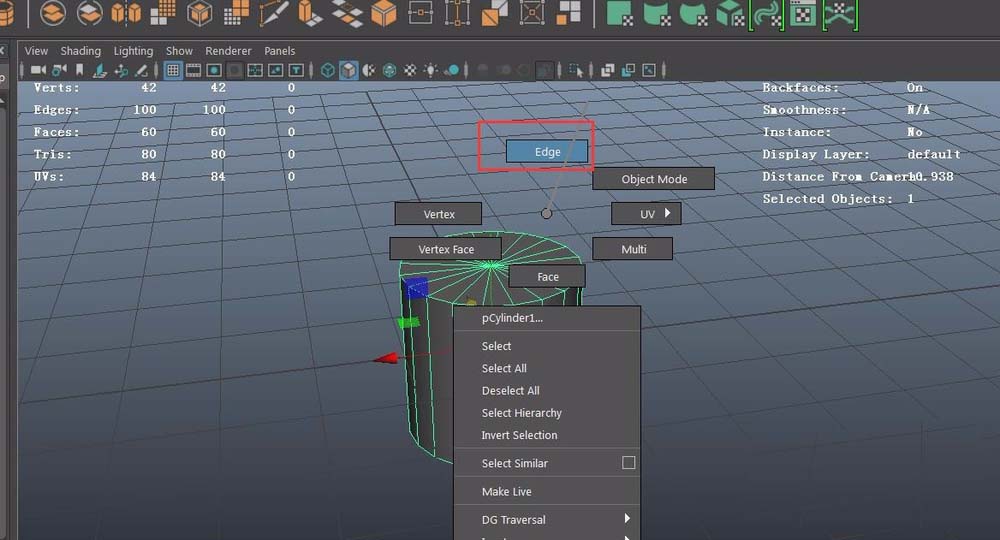 maya怎么提取polygons上的线?提取polygons上的线流程一览