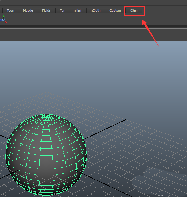 maya如何把模型转为xgen曲线?把模型转为xgen曲线步骤解析