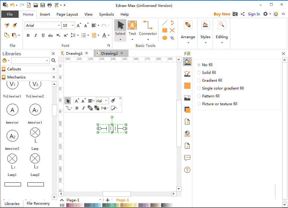 亿图流程图怎么制作软件绘制电池组图形？制作软件绘制电池组图形步骤分享