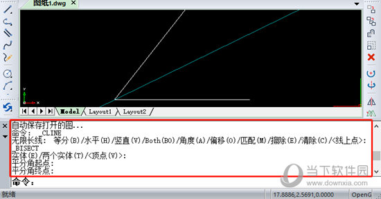 迅捷CAD编辑器如何绘制角平分线 绘制角平分线技巧分享
