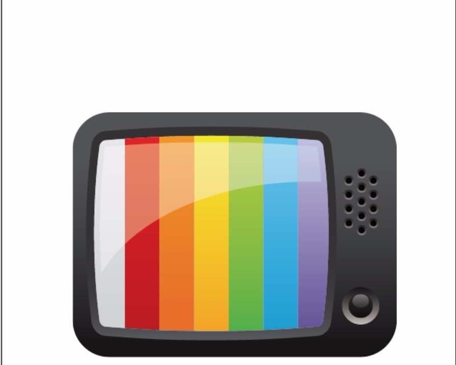 ai怎么打造老式彩电图标_ai打造老式彩电图标步骤分享