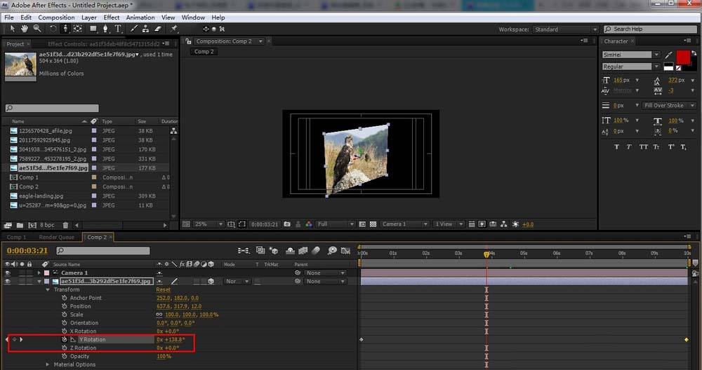 AE怎么制作立体旋转效果_AE制作立体旋转效果步骤分享