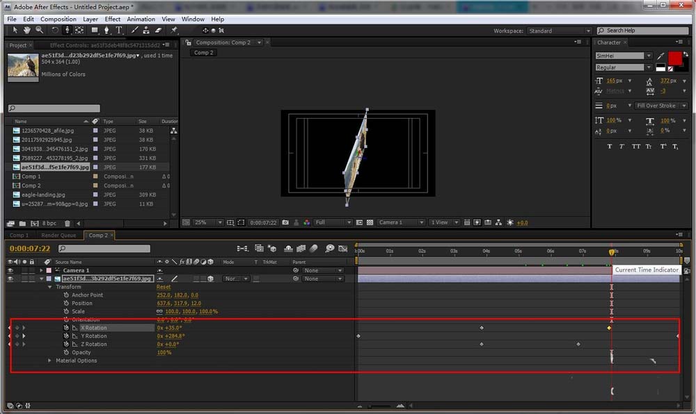 AE怎么制作立体旋转效果_AE制作立体旋转效果步骤分享