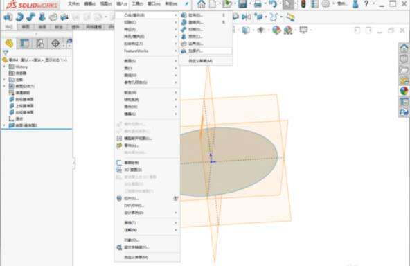 solidworks2019加厚命令怎么使用?加厚命令使用技巧分享