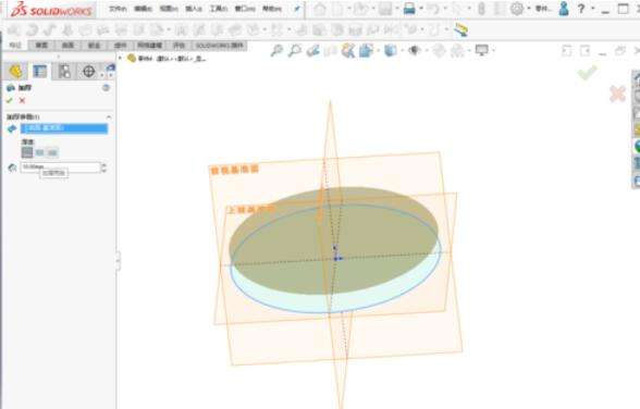 solidworks2019加厚命令怎么使用?加厚命令使用技巧分享