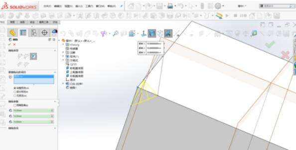 SolidWorks2019倒角命令怎么使用 倒角命令使用方法说明
