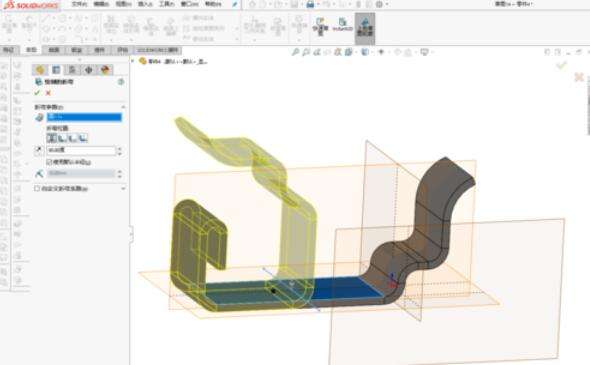 solidworks2019怎么制作弯折模块？创建弯折模块教程一览