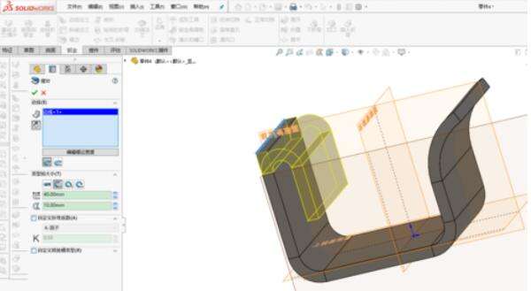 solidworks2019怎么制作弯折模块？创建弯折模块教程一览