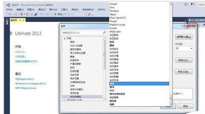 vs2013设置界面信息字体大小怎么更改？设置界面信息字体大小更改方法一览