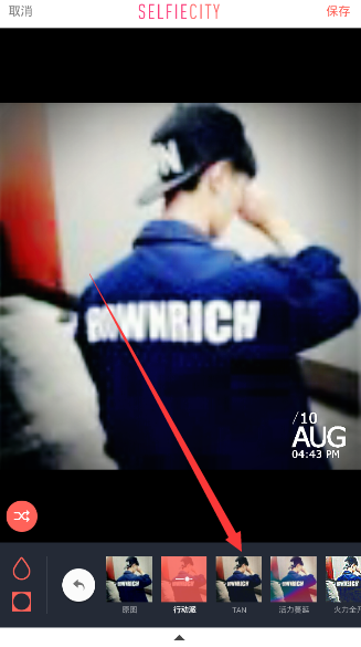 在潮自拍APP中怎么添加特效？添加特效的方法说明