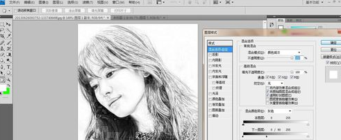 ps如何做素描画效果_将照片变成素描的方法介绍