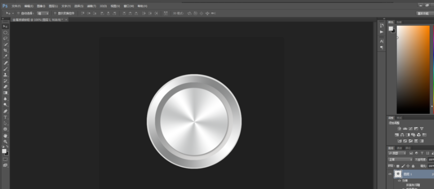 ps怎么用渐变拉金属材质_渐变拉金属材质方式全览