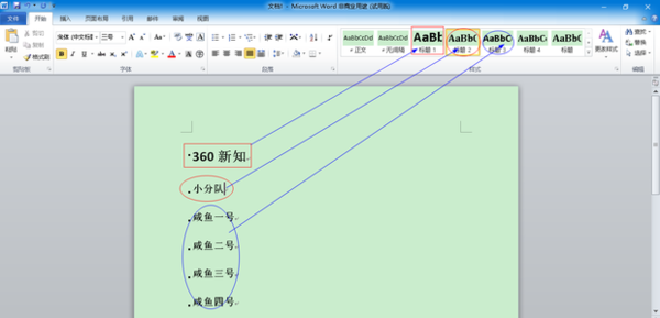 目录格式如何自动生成_自动生成方法说明