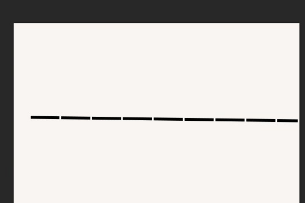 ps直线工具怎样画虚线_ps直线工具画虚线方法教程介绍