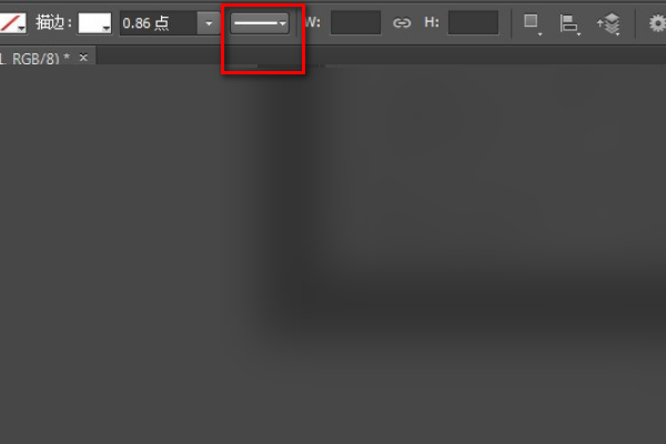 ps直线工具怎样画虚线_ps直线工具画虚线方法教程介绍