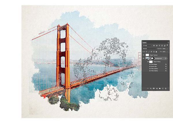 ps怎么手绘出水彩效果_手绘水彩效果指南