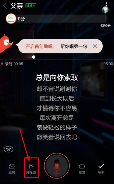 全民k歌中怎么调音？调音的方法介绍