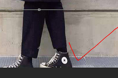 ps怎么拉长腿不变形鞋子_ps设置大长腿攻略