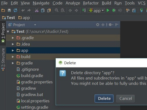 Android Studio如何删除项目 删除模块和项目方法说明