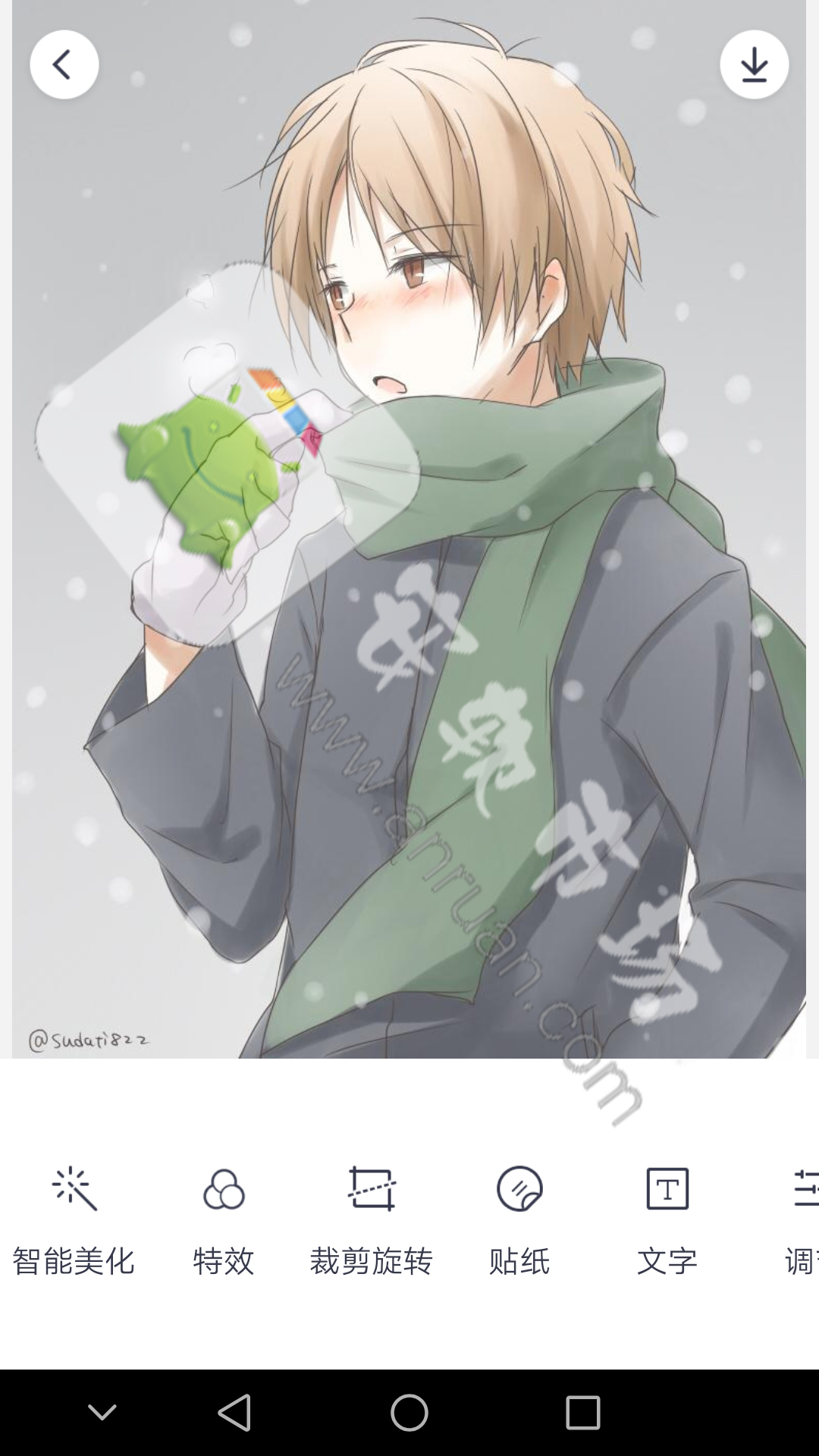 天天p图怎么写字_天天p图写字方法攻略