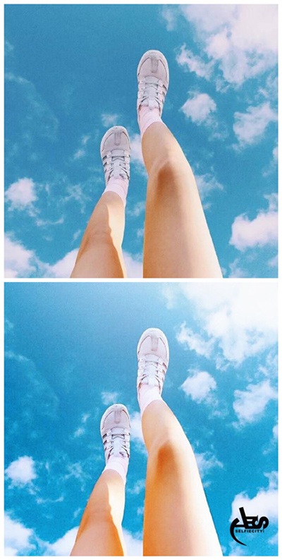 潮自拍如何弄巴西奥运重影？重影的方法说明