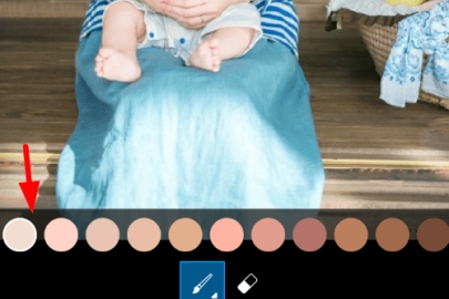 picsart局部美白的操作方法