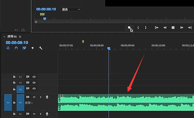 Premiere音频编辑添加节点具体操作步骤