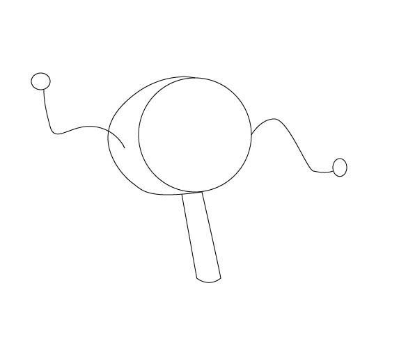 ai制作儿童玩具拨浪鼓操作步骤