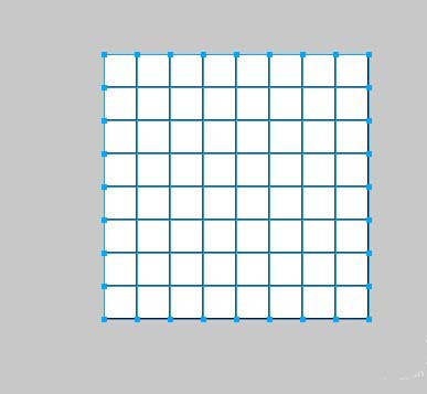 Fireworks绘制五子棋黑白棋盘的方法