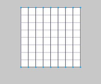 Fireworks绘制五子棋黑白棋盘的方法