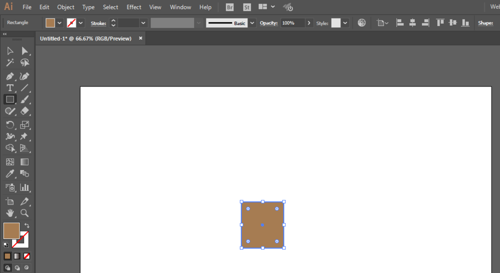 ai绘制楼梯图标的操作方法
