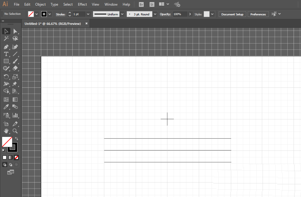 ai制作无线循环正方形操作流程