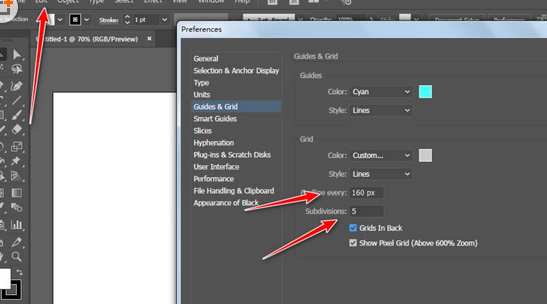 ai制作无线循环正方形操作流程