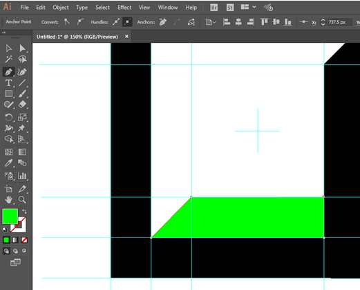 ai制作无线循环正方形操作流程