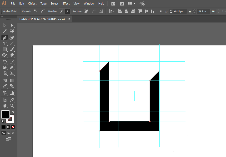 ai制作无线循环正方形操作流程