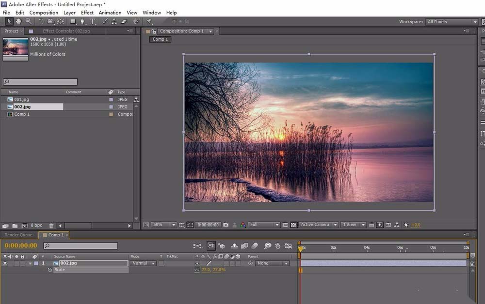 ae制作图形遮罩和文字遮罩具体操作步骤