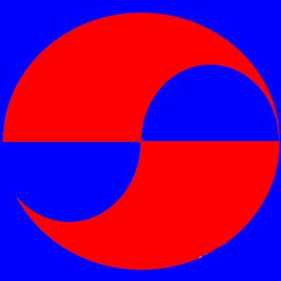 Fireworks手绘太极图具体操作步骤