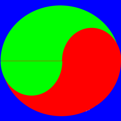 Fireworks手绘太极图具体操作步骤