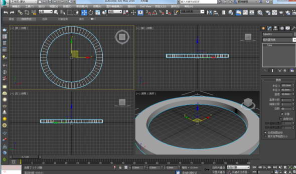 3dmax制作出筒灯模型详细操作步骤