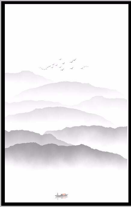 Photoshop制作水墨画名片的操作流程