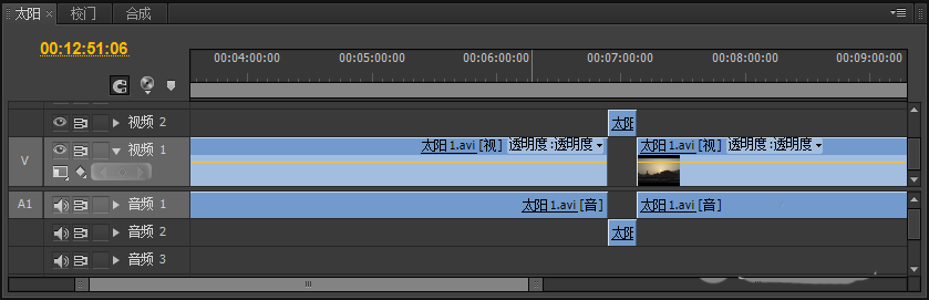 premiere时间线放大缩小的操作步骤