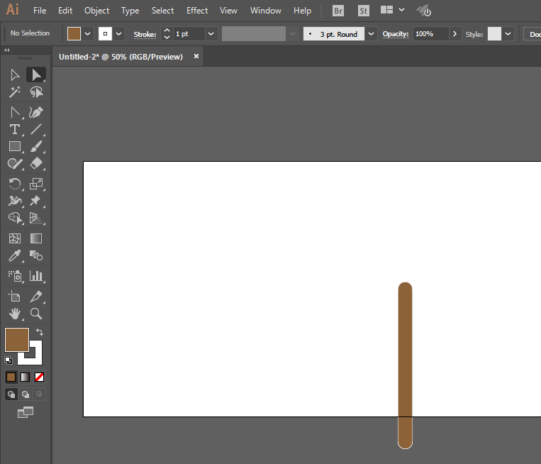 ai绘制铁锹铲子图案的操作方法