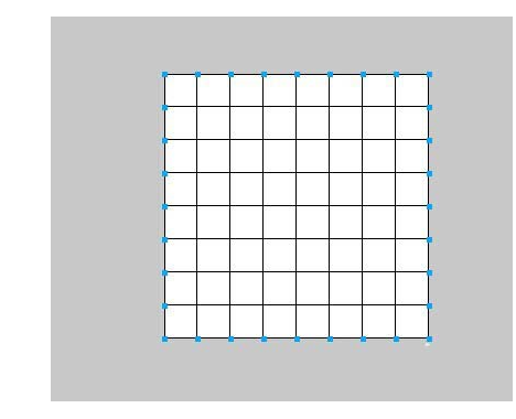 Fireworks制作五子棋黑白棋盘的方法
