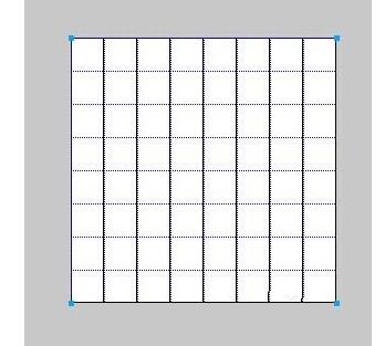 Fireworks制作五子棋黑白棋盘的方法