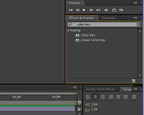 Adobe After Effects去掉图片白色底的方法
