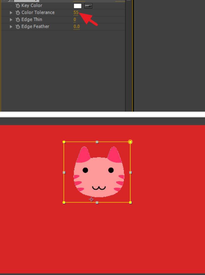 Adobe After Effects去掉图片白色底的方法